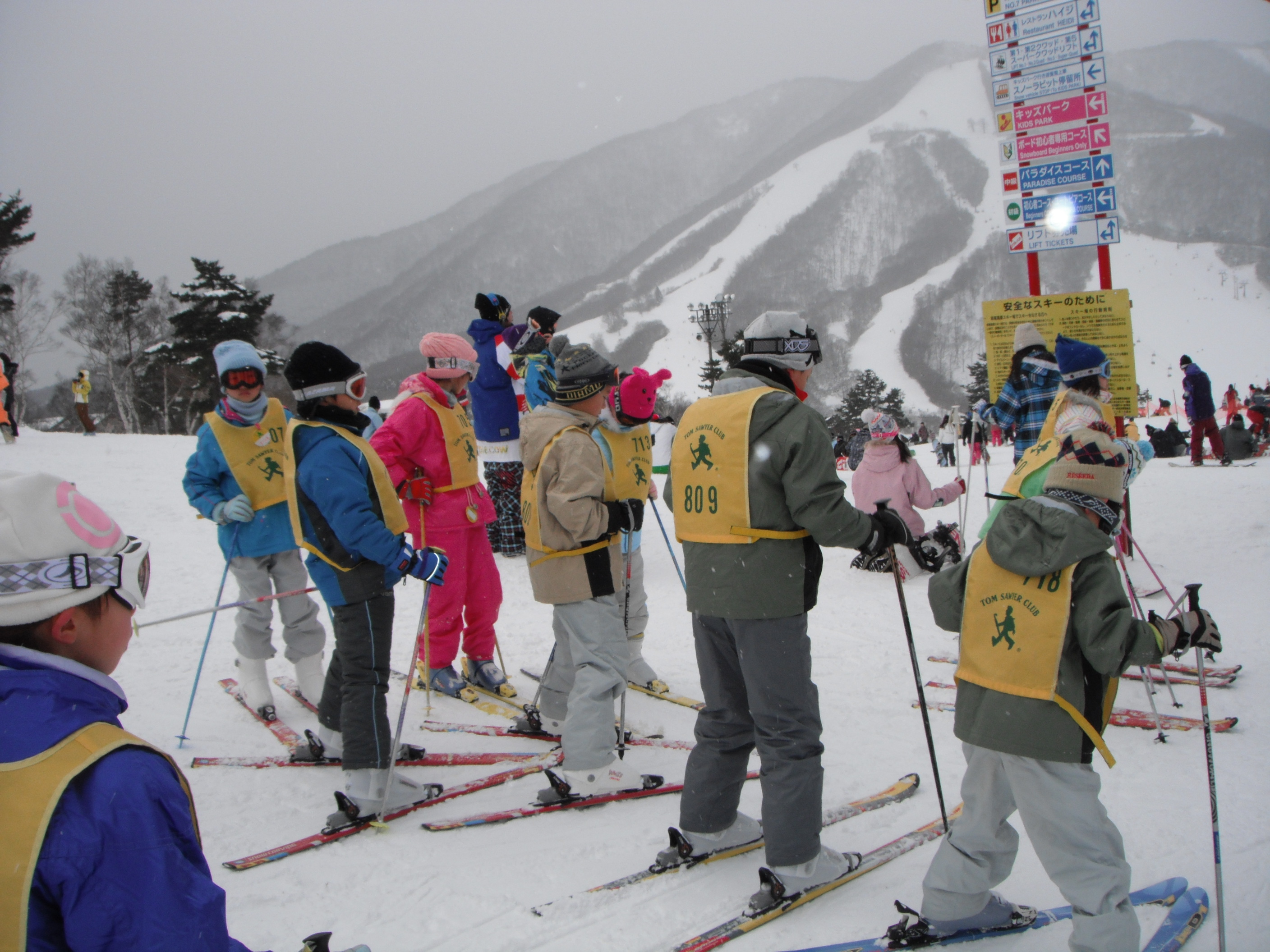 斑尾高原は本日も降雪中！