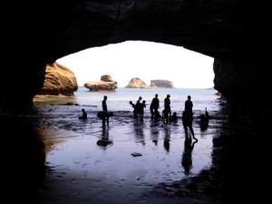 種子島・千座の岩屋（ちくらのいわや）にて