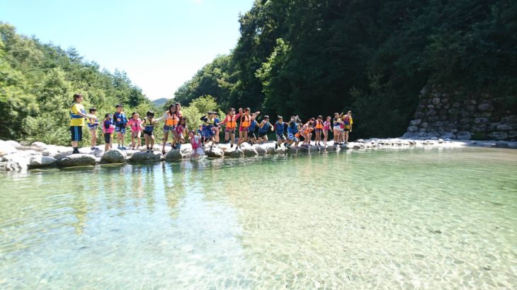 ８月20日出発 川遊びキャンプ入門コース ３日目