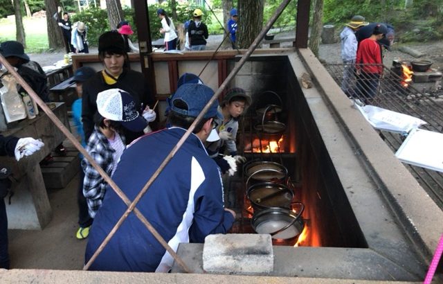 ８月１７日出発 川遊びキャンプ中級コース 1日目