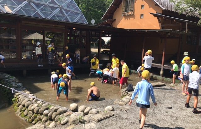 7月29日発 川遊びキャンプ2泊3日白州 2日目