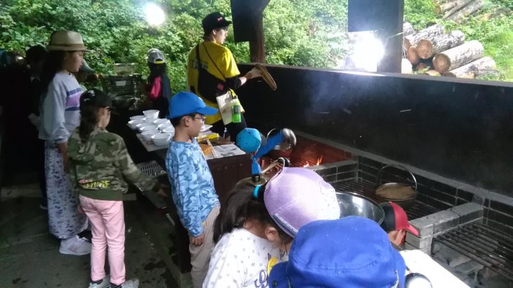 8月7日出発・ひみつきちキャンプ入門・1日目