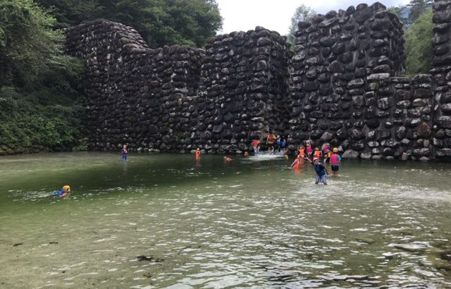 8月21日発 川遊びキャンプ2泊3日白州 2日目