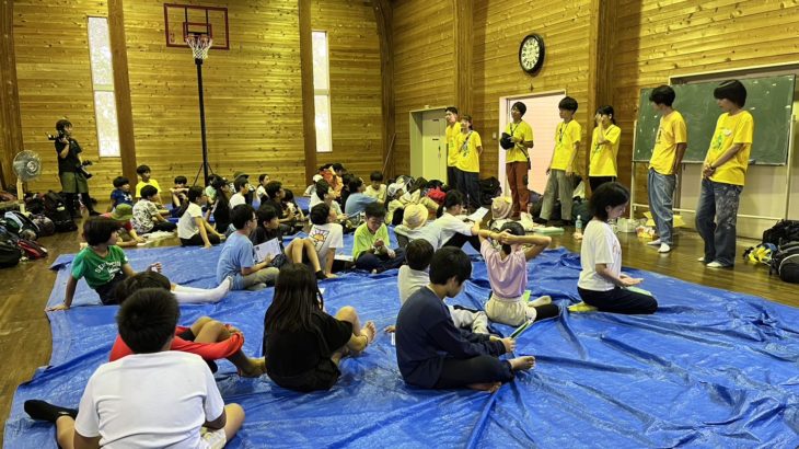 8月18日発川遊びキャンプ3泊4日白州４日目