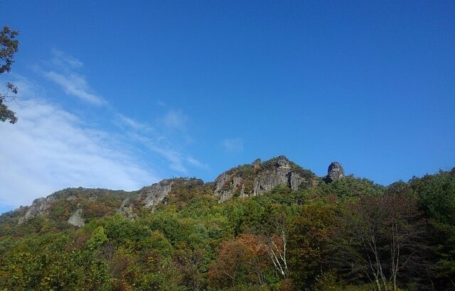 秋の山登りキャンプ霊山２日目