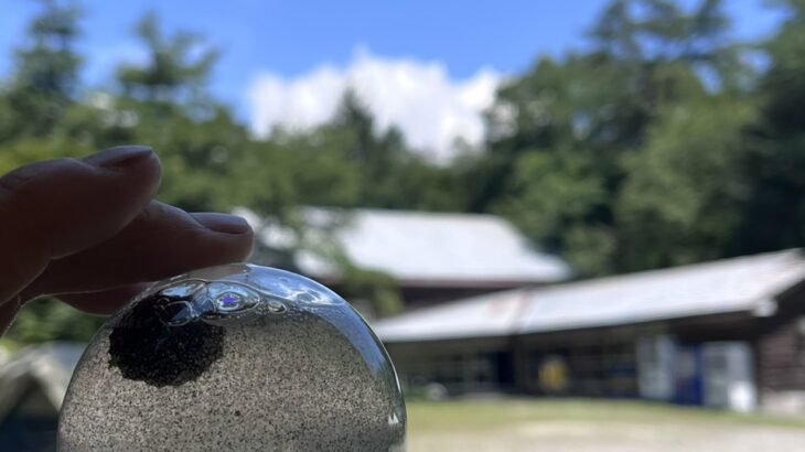 ８月１日発川遊びキャンプ３泊４日白州４日目