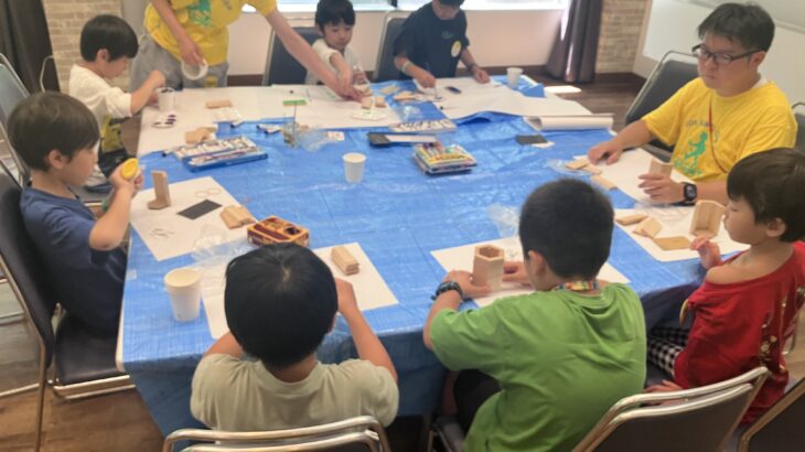 8/20-21　はじめてのお泊りキャンプin秩父　２日目