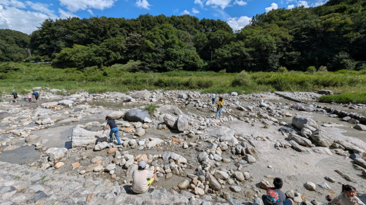 8/8〜8/13白州・川遊びキャンプ上級コース１日目