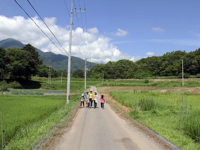 親子で山登り